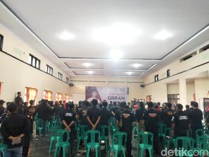Relawan Gebug Pandeglang Dukung Gibran Jadi Pemimpin Masa Depan