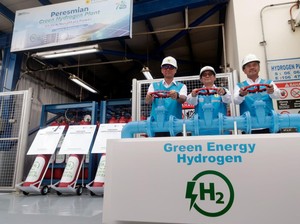 BRIN & Pelaku Industri Otomotif Puji Green Hydrogen Plant Milik PLN