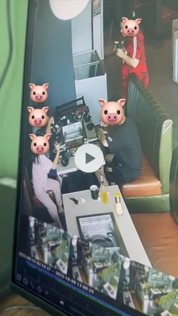 Keluarga curi makanan di restoran AYCE