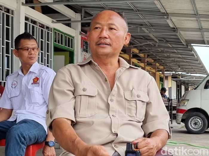 Ketua DPC Gerindra Kabupaten Gunungkidul, Purwanto, Kamis (12/10/2023).