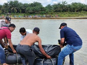 Pencuri Sawit di Langkat Ditemukan Tewas di Sungai
