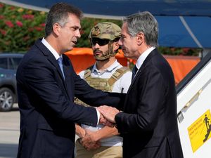 Potret Menlu AS Antony Blinken Kunjungi Israel