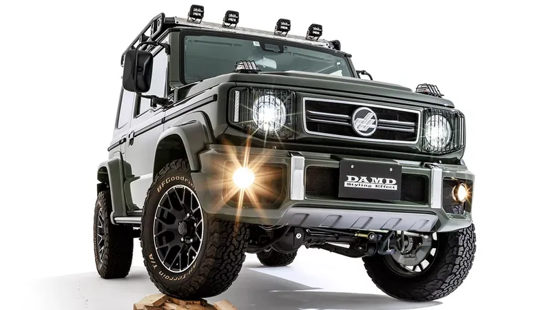 Modifikasi Suzuki Jimny ala G-Class Mini