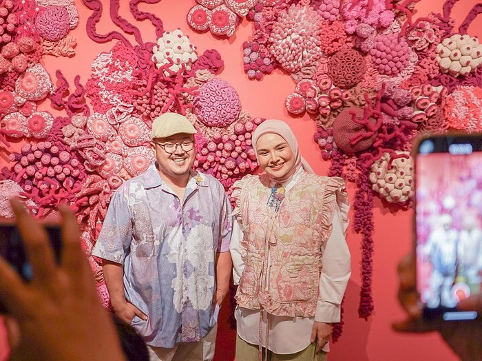 Pameran Kolaborasi Mulyana The Mogus x RiaMiranda digelar di DGallerie, Kramat Pela, Jakarta Selatan.