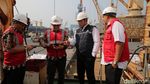 Penampakan 24.000 Ton Beras Impor Vietnam Tiba di Priok