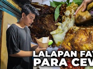Penjual Pecel Lamongan Ini Bikin Pembeli Salah Fokus karena Ketampanannya