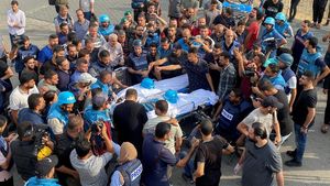 Pilu, Dua Jurnalis Palestina Tewas Saat Bertugas di Kota Gaza
