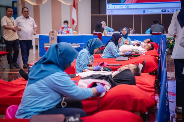 Sambut HUT Ke-43, Brantas Abipraya Gelar Donor Darah