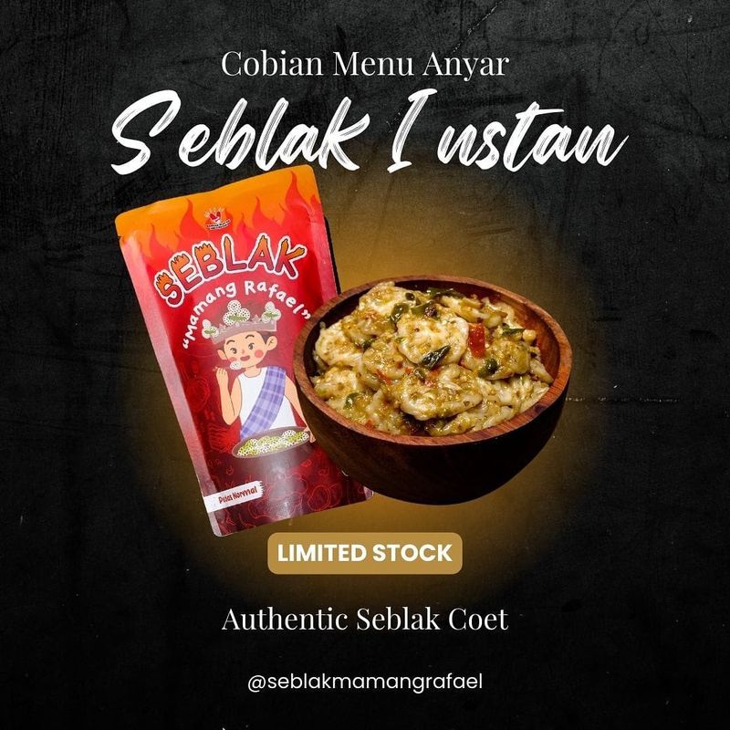 Seleb jualan makanan online