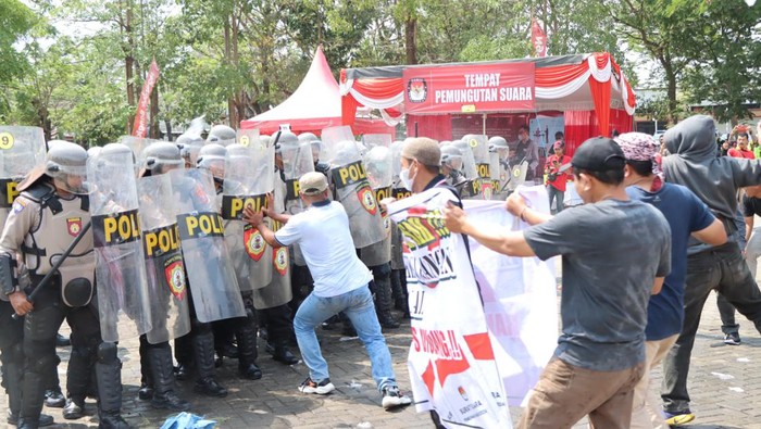 Simulasi Simpamkota di Nganjuk
