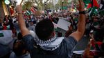 Stop Bombing Gaza Bergema di Barcelona