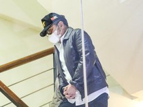 Foto-foto Lengkap SYL saat Tiba di KPK