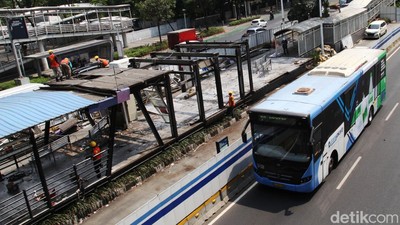 Tingkatkan Layanan, Halte TransJakarta Benhil Direvitalisasi