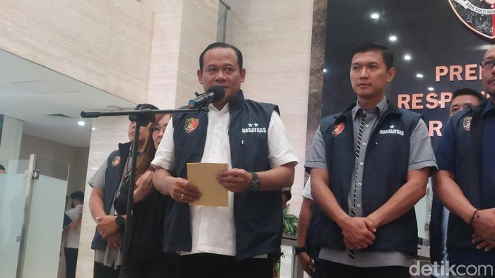 Wakabareskrim Polri yang juga Ketua Satgas Anti Mafia Bola, Irjen Asep Edi Suheri (Rumondang N/detikcom)