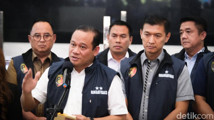 Wakabareskrim Polri yang juga Ketua Satgas Anti Mafia Bola, Irjen Asep Edi Suheri (Rumondang N/detikcom)