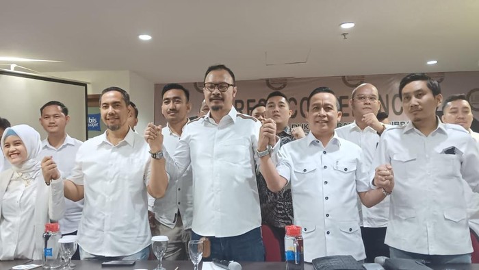 Advokat Lisan Dukung Gibran Jadi Cawapres Prabowo (Damaris Fanuelle-detikcom)