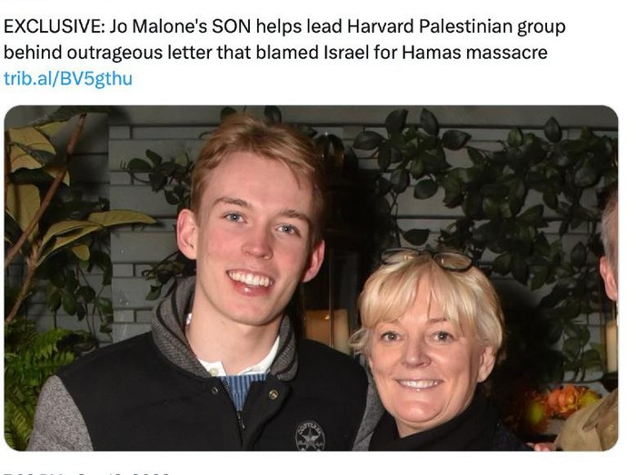 Anak Jo Malone, Josh Willcox