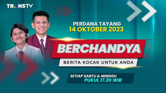 Program BERCHANDYA yang dipandu oleh Boris Bokir dan Indra Jegel.