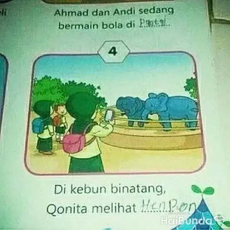 Drama soal ujian anak sekolah ini bikin nyengir sendiri saat ngebacanya. Anak-anak memang masih polos, sih.