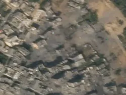 Potret Gaza Sebelum dan Setelah Diserang Israel Lewat Satelit