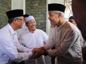 Kunjungi Ponpes Al Hikam, Ganjar Kenang Sosok Kiai Hasyim Muzadi