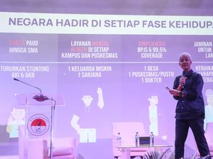 Di Forum Alumni HMI, Ganjar Bicara Sekolah Gratis & Penurunan Stunting