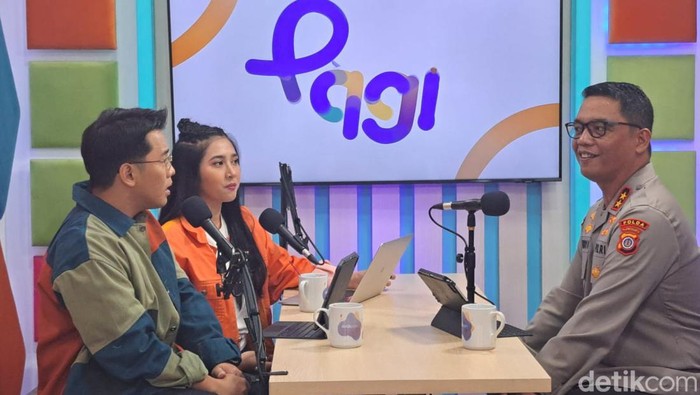 Kapolda Daerah Istimewa Yogyakarta (DIY) Irjen Suwondo hadir dalam Jumat Curhat detikPagi