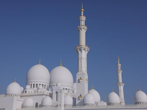 A general view of the Sheikh Zayed Grand Mosque in Abu Dhabi, United Arab Emirates, October 12, 2023. REUTERS/Amr Alfiky