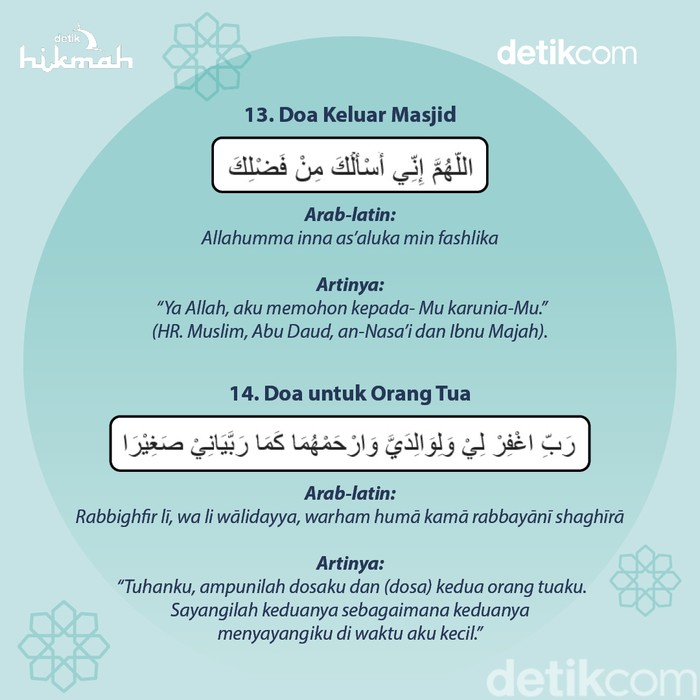 Kumpulan Doa Pendek Sehari-hari, Doa Tidur hingga Doa saat Hujan