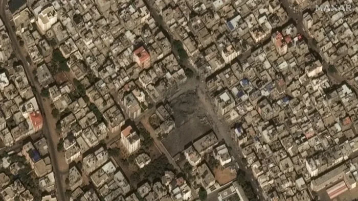 Masjid Sousi/Tangkapan Layar Citra Satelit via CNN