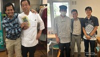 Bersama sang Chef Yoshizaki San dari Paseo dan Ketua PPI Mie Kang Agie