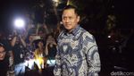 Momen Para Ketum KIM Tiba di Kediaman Prabowo