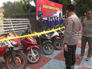 Tamat Riwayat Komplotan Maling Motor Yusuf cs di Tangan Polisi