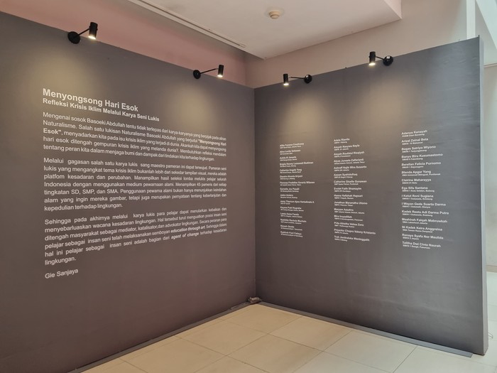 Museum Basoeki Abdullah Ajak 2.356 Anak Muda Refleksi Krisis Iklim via Lukisan Museum Basoeki Abdullah Ajak 2.356 Anak Muda Refleksi Krisis Iklim via Lukisan