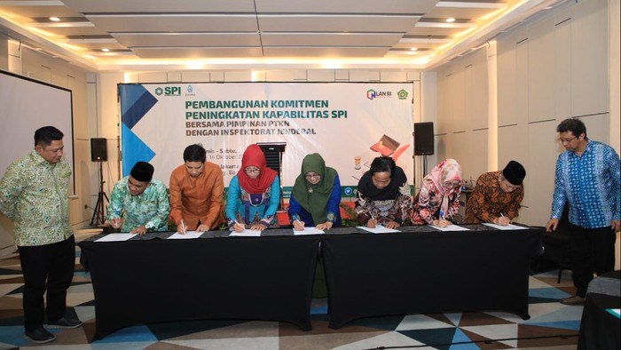 Penandatanganan komitmen penguatan kapabilitas SPI