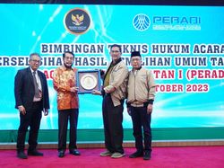 Hadapi Tahun Politik, 173 Advokat Peradi Otto Hasibuan Ikut Bimtek MK