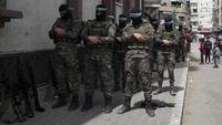 Pendanaan Hamas disebut berasal dari berbagai sumber baik resmi maupun swasta. Arab Saudi dan Iran disebut-sebut menjadi sumber bantuan keuangan terbesar. (AP Photo/Adel Hana)   Pendanaan Hamas disebut berasal dari berbagai sumber baik resmi maupun swasta. Arab Saudi dan Iran disebut-sebut menjadi sumber bantuan keuangan terbesar. (AP Photo/Adel Hana)