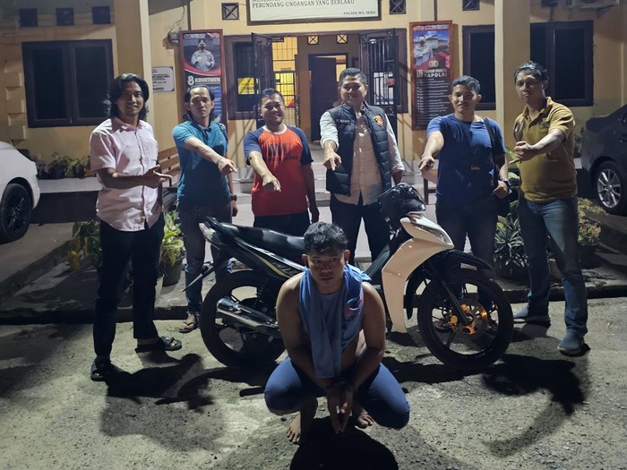 Pria di Muaro Jambi diamankan polisi usai jual sepeda motor temannya