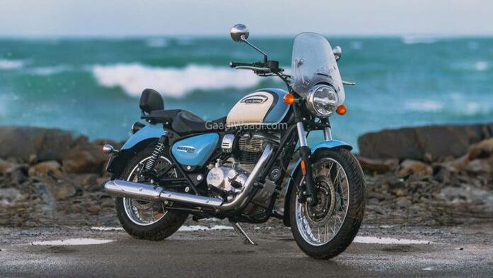 Royal Enfield Meteor 350 baru di India.