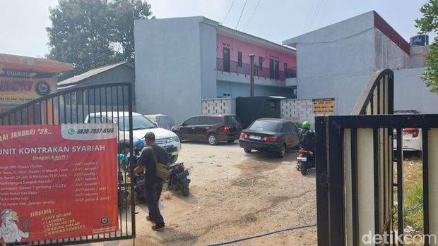 Semburan air bercampur gas yang keluar dari lubang sumur bor sedalam 130 meter di Sukaraja, Kabupaten Bogor, Jawa Barat (Jabar) telah berhenti. Begini kondisi terkini di lokasi. (M Sholihin/detikcom)