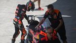 Suasana Sesi FP1 MotoGP Mandalika, Jorge Martin Terdepan