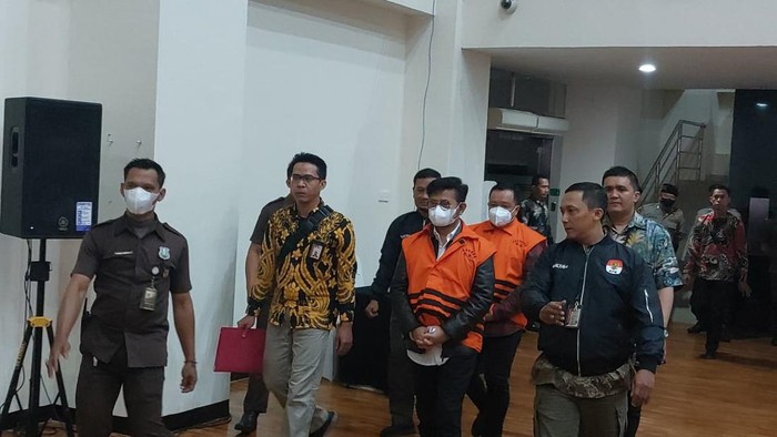 Syahrul Yasin Limpo ditahan KPK (Yogi/detikcom)