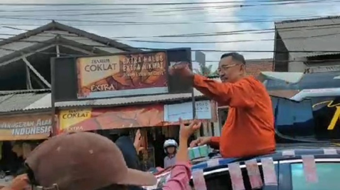 Tangkapan layar video viral Sultan Pandeglang