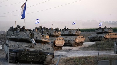 Tank-tank Israel Bergerak ke Perbatasan Jalur Gaza