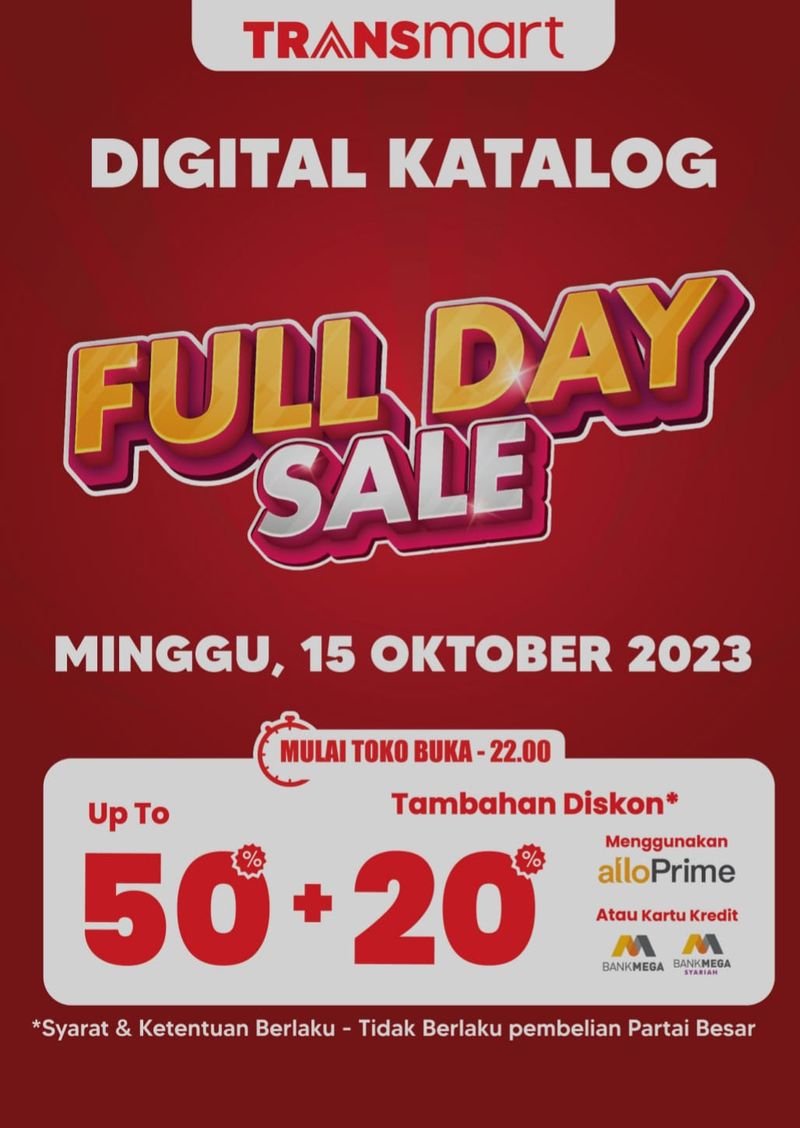 Transmart Full Day sale