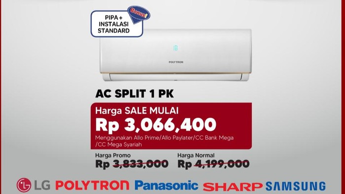 Transmart Full Day Sale- AC Split 1 PK