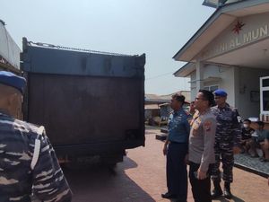 Truk Isi 22 Ton BBM Ilegal Asal Jambi Diamankan di Pelabuhan Bangka