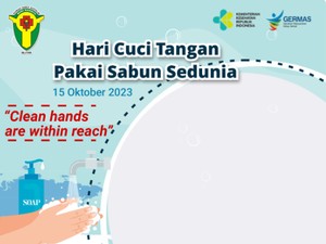 15 Link Twibbon Hari Cuci Tangan Pakai Sabun Sedunia 2023, Cek di Sini