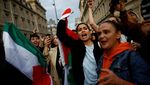 Unjuk Rasa Warga di Prancis Dukung Kemerdekaan Palestina
