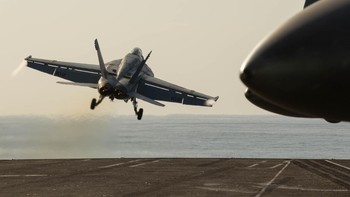 Akun Twitter resmi USS Gerald R Ford menyebut telah dilakukan operasi penerbangan di Laut Mediterania Timur dengan jet F/A-18F, F/A 18E Super Hornet. Kapal saat ini beroperasi di #LautMediterania Timur, sebut mereka. Foto: X.com